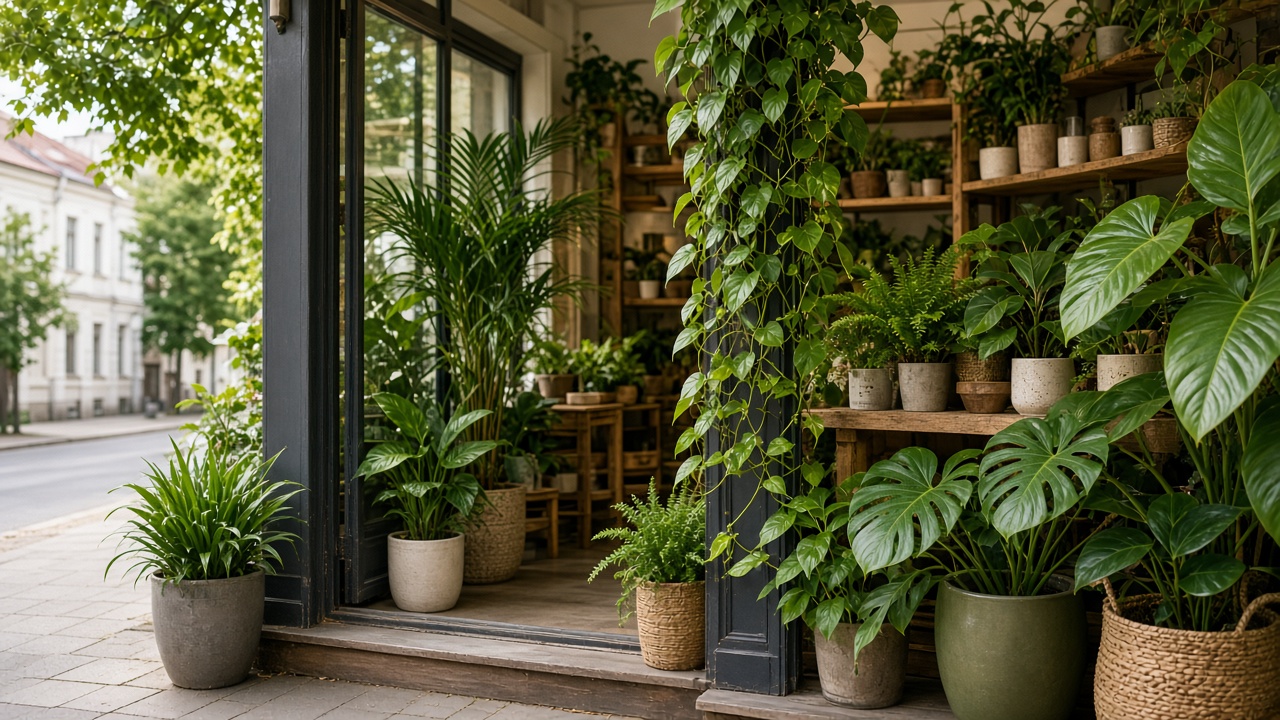 Plant shop / indoor plants story image